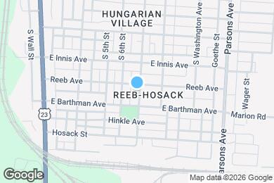 Map image of the property - 1855 Bruck St