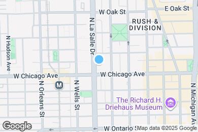Map image of the property - 813 N LaSalle St