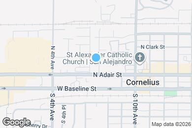 Map image of the property - 173 N 7th Ave