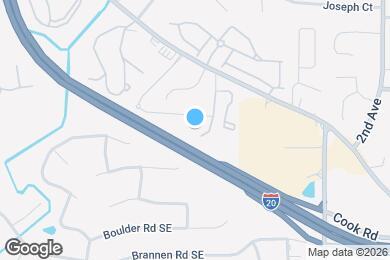 Map image of the property - Room in Townhome on Castellan Dr
