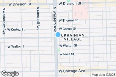 Map image of the property - 2350 W Augusta Blvd