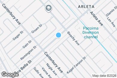 Map image of the property - 13946 Terra Bella St