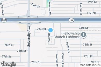 Map image of the property - 7303 Ave X-105