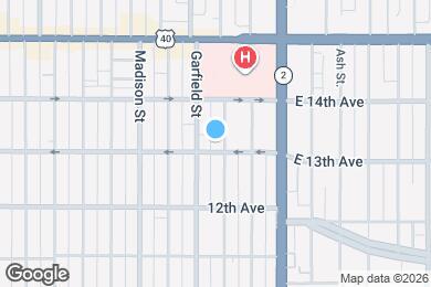 Map image of the property - 1313 Jackson St