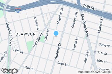 Map image of the property - 3114 Magnolia St