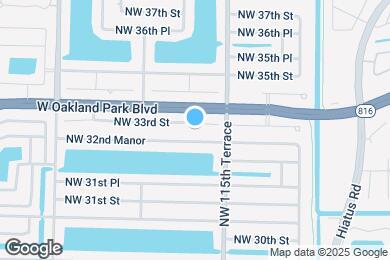 Map image of the property - 11610 NW 33rd St