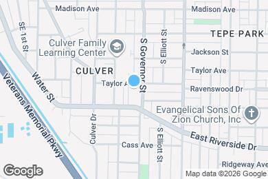 Map image of the property - 329 Taylor Ave