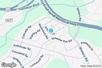 Map image of the property - 1496 Artisan Ct