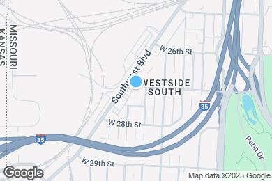 Map image of the property - 1211 W 27th St