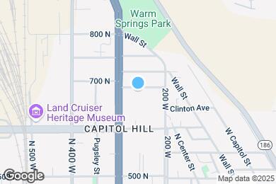 Map image of the property - 251 W 700 N