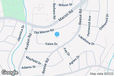 Map image of the property - 4312 Old Macon Rd