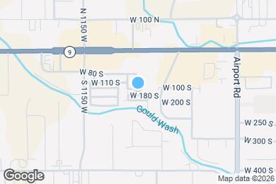 Map image of the property - 1004 W 180 S