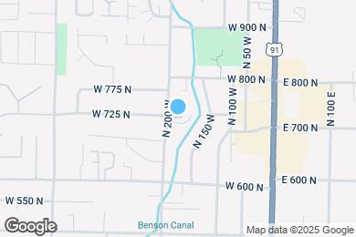 Map image of the property - 193 W 700 N