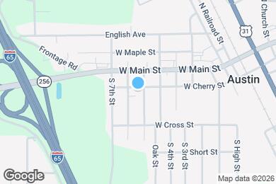 Map image of the property - 527 W Cherry St