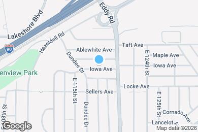 Map image of the property - 11813 Iowa Ave