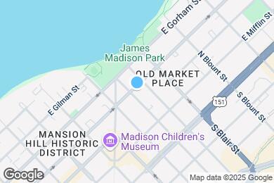 Map image of the property - 405 E Johnson St