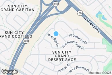 Map image of the property - 15992 W Indigo Ln