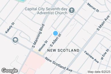 Map image of the property - 258 S Allen St