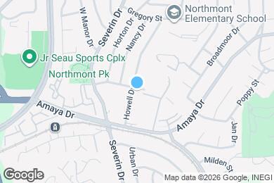 Map image of the property - 5991 Howell Dr