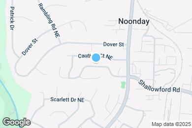 Map image of the property - 895 Highland Terrace NE