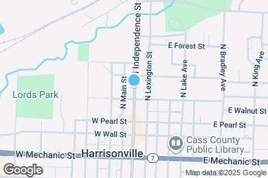 Map image of the property - 308 N Independence St