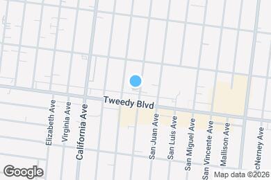 Map image of the property - 9829 San Gabriel Ave