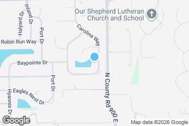 Map image of the property - 770 Carolina Way