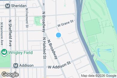 Map image of the property - 3720.5 N Pine Grove Ave