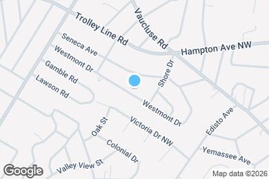 Map image of the property - 3410 Westmont Dr