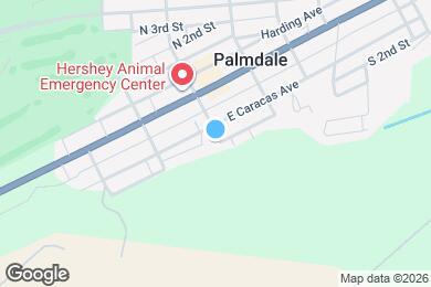 Map image of the property - 1258 E Caracas Ave
