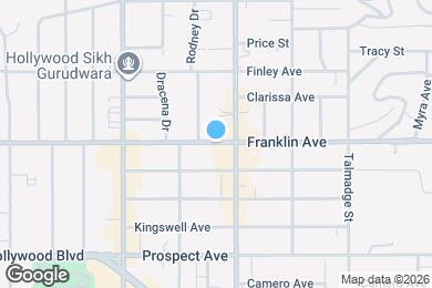 Map image of the property - 4610 Franklin Ave