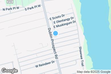 Map image of the property - 25 E Cuyuga Dr
