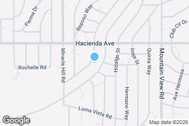 Map image of the property - 13160 Agua Cayendo Rd