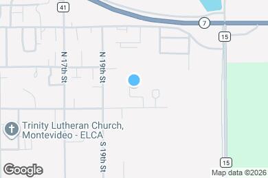 Map image of the property - Thunder Hawk Apartments
