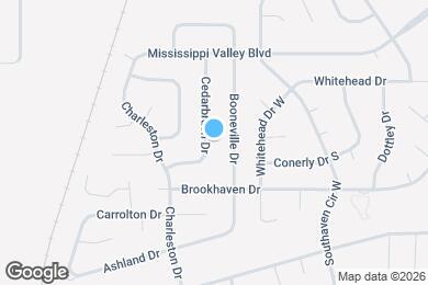 Map image of the property - 8332 Cedarbrush Dr
