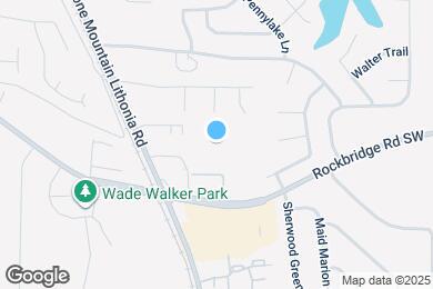 Map image of the property - The Village at Stone Mountain