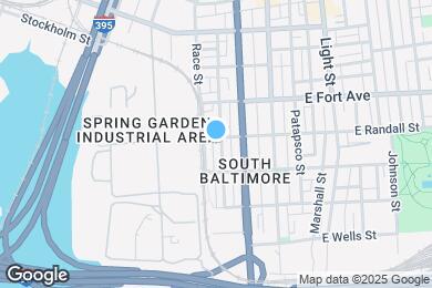 Map image of the property - 127 W Randall St