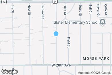 Map image of the property - 2343 Garrison St