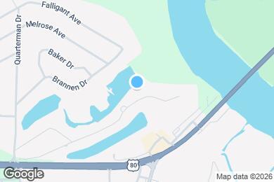Map image of the property - 214 E Point Dr