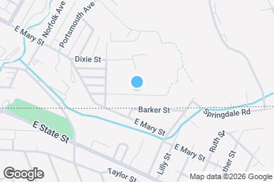 Map image of the property - 304 Reservoir St