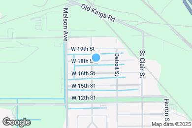 Map image of the property - 3086 W 18th St