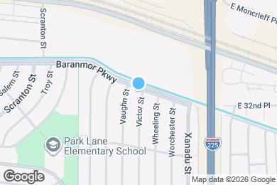 Map image of the property - 3195 Victor St