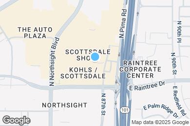Map image of the property - The Aston North Scottsdale
