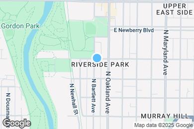 Map image of the property - 2634 N Bartlett Ave