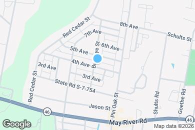 Map image of the property - 20 4th Ave