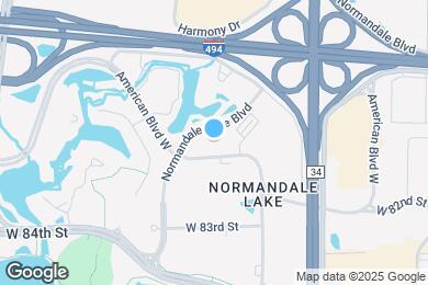 Map image of the property - The Preserve at Normandale Lake