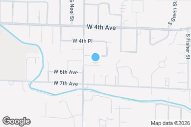 Map image of the property - 3471 W 6th Pl