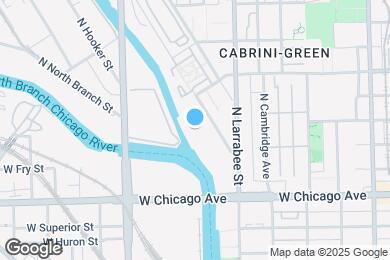 Map image of the property - 600 W Chicago Ave