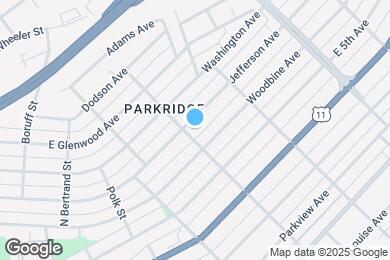 Map image of the property - 2404 Jefferson Ave