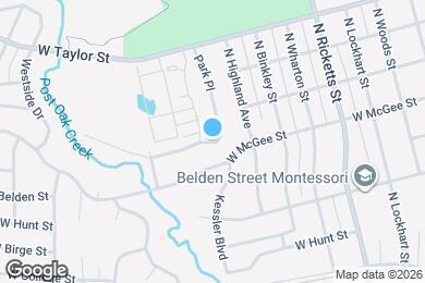 Map image of the property - 1420 Park Pl